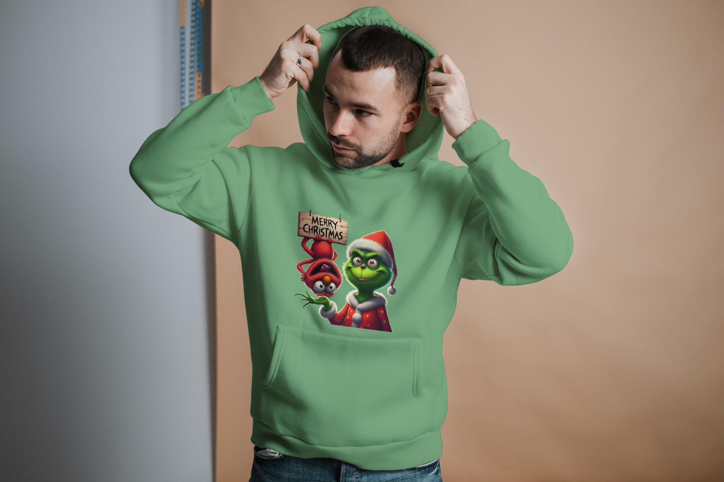 Grinch & Elmo Christmas | Sublimation | Stickers | Grinch Lovers | PNG | JPG | 2 Download Files