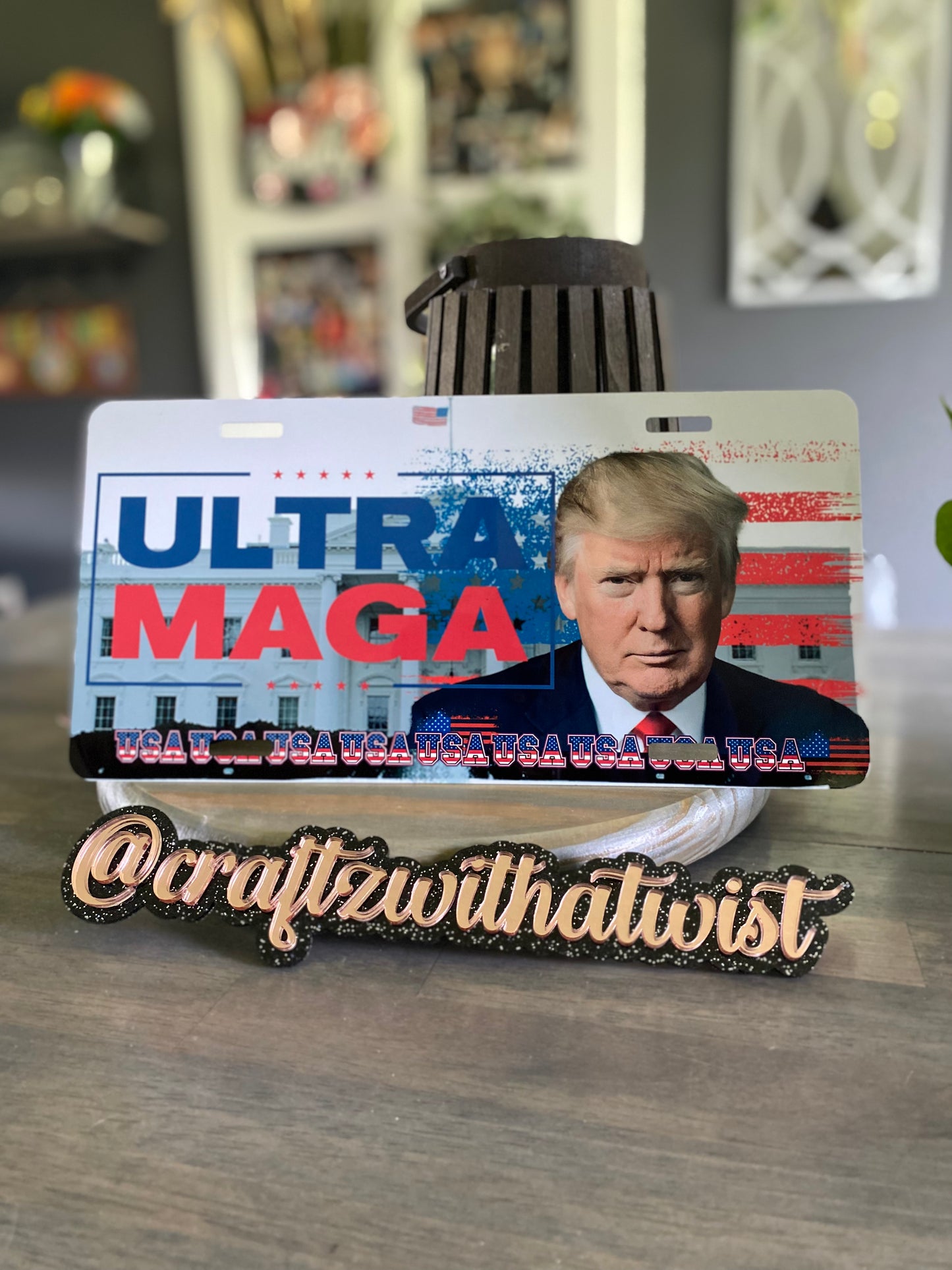 Ultra MAGA | Birthday & Gift Idea | License Plate