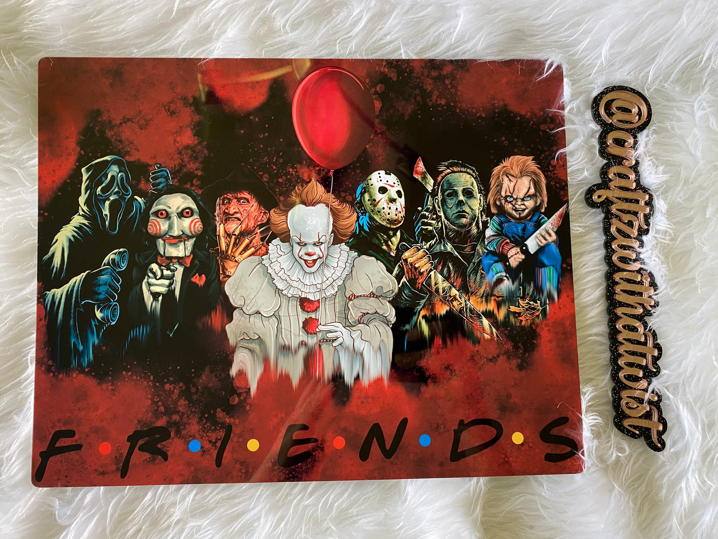 11x14 Poster Sheet Horror Friends | Birthday & Gift Idea