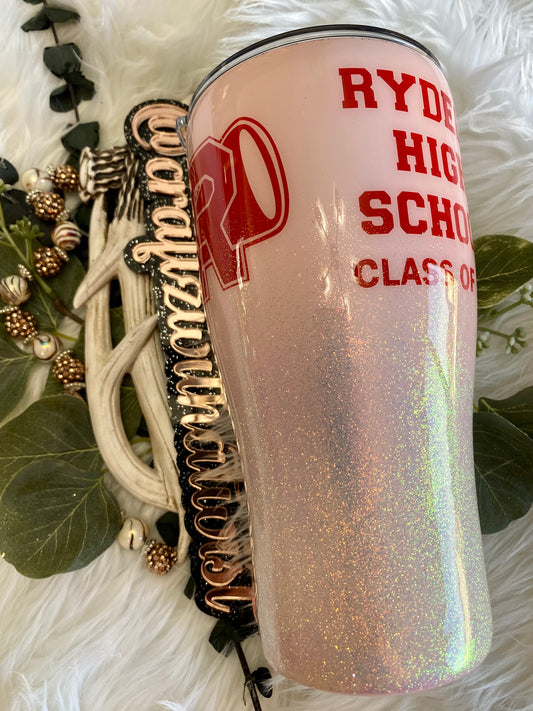 Handmade Pink Ladies Grease Theme | Birthday & Gift Idea | 30 Ounce Tumbler