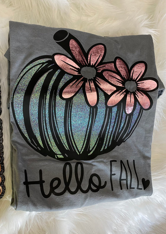 Hello Fall Shirt | Birthday & Gift Idea