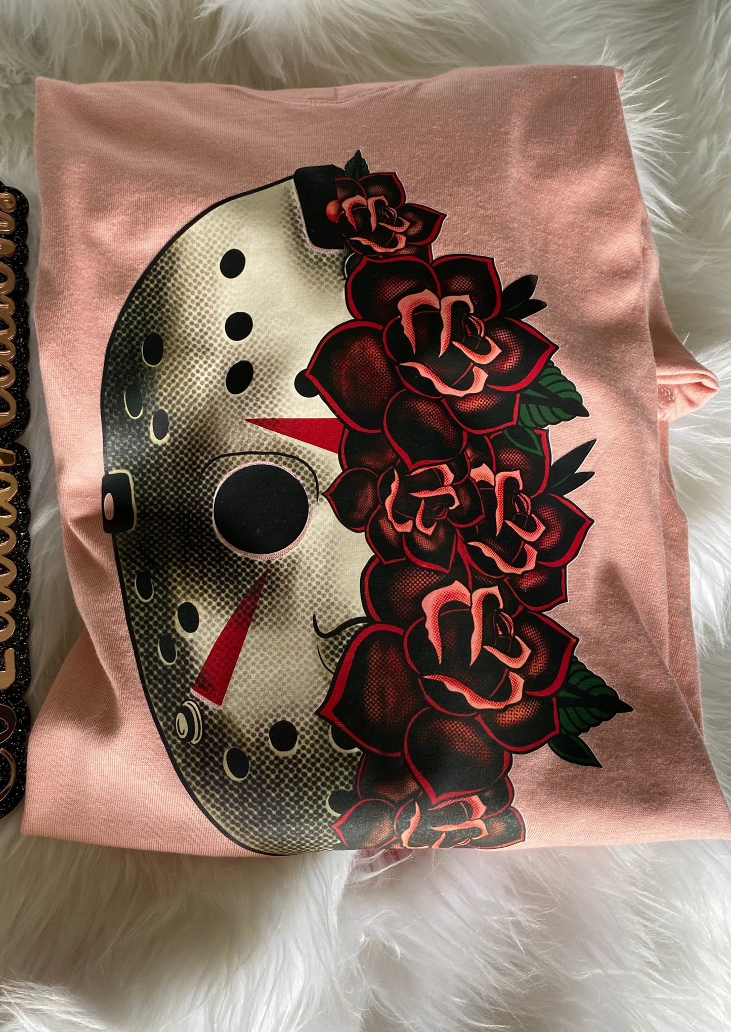 Jason Voorhees Roses Mask | Birthday & Gift Idea