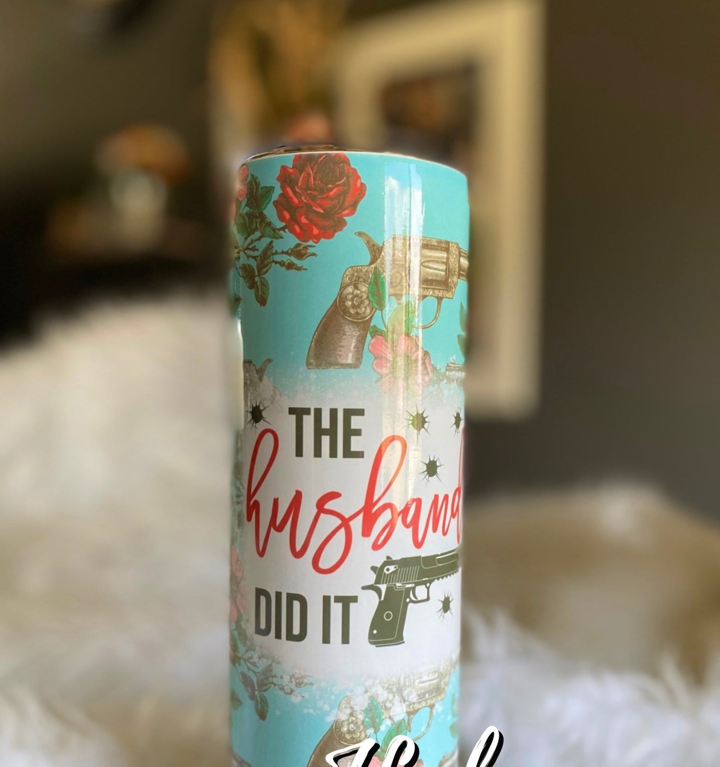 Husband Did It | Birthday & Gift Idea | 20 Ounce Tumbler