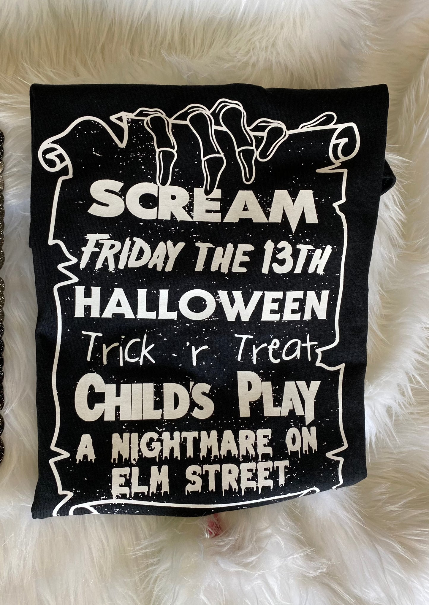 Halloween Movie List Shirt | Birthday & Gift Idea