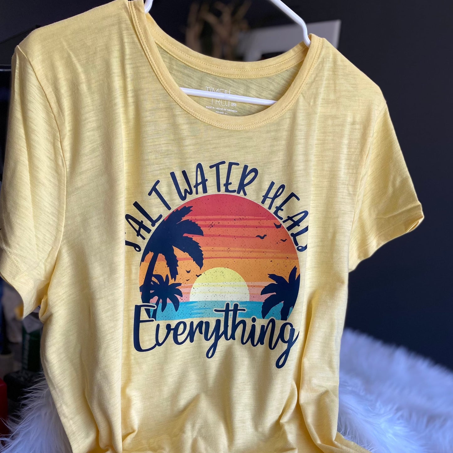 Salt Water Heals Everything Shirt | Birthday & Gift Idea