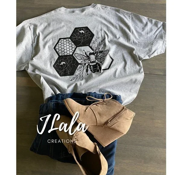 Honeycomb Bee Shirt | Birthday & Gift Idea