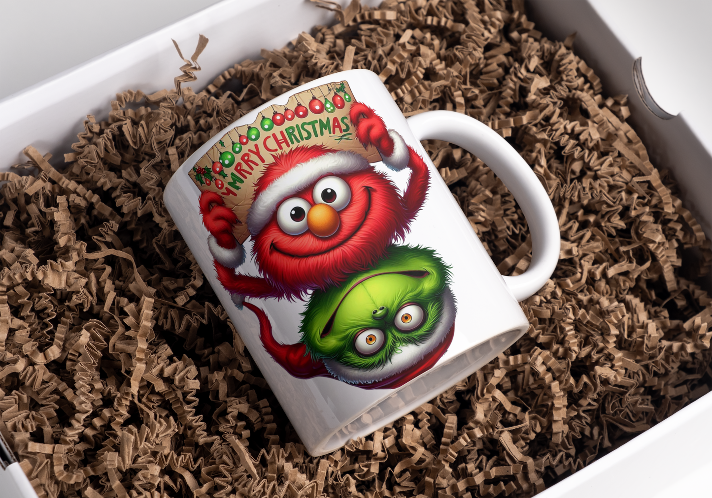 Grinch & Elmo Christmas | Sublimation | Stickers | Grinch Lovers | PNG | JPG | 2 Download Files