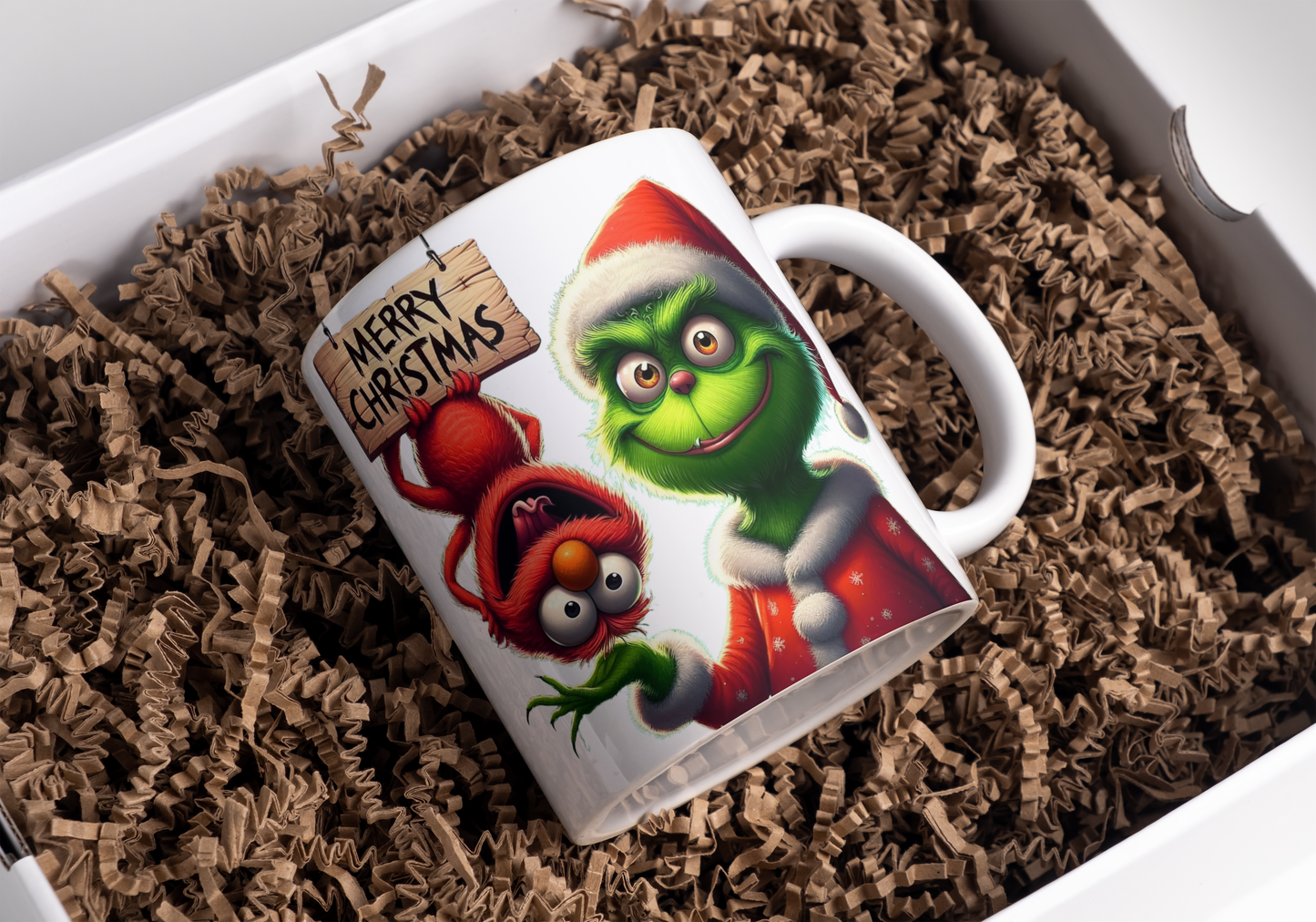 Grinch & Elmo Christmas | Sublimation | Stickers | Grinch Lovers | PNG | JPG | 2 Download Files